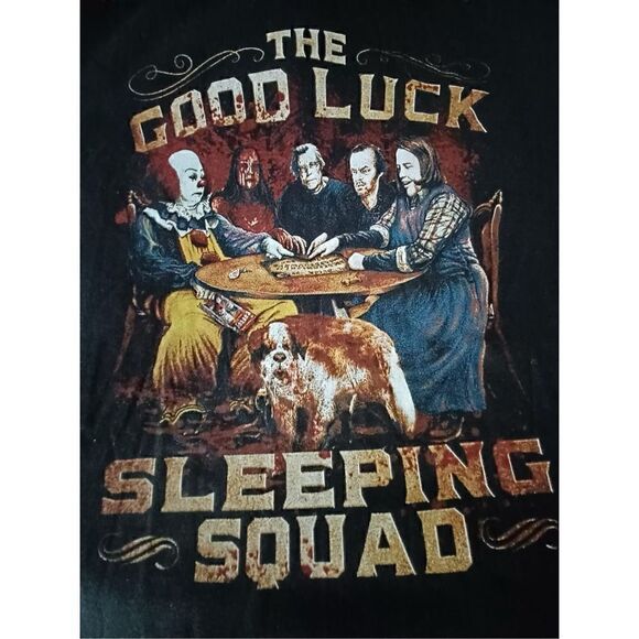 The Goodluck Sleeping Squad Men's T-shirt size X-Large - Picture 2 of 2